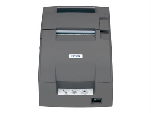 Acheter Epson TM U220B - Imprimante de reçus - deux couleurs (monochrome) - matricielle - Rouleau (7,6 cm) - 17,8 cpi - 9 pin - jusqu'à 6 lignes/sec - capacité : 1 inclinaison - série - outil de coupe - gris foncé État correct - 253,90 € Epson TM U220B - Imprimante de reçus - deux couleurs (monochrome) - matricielle - Rouleau (7,6 cm) - 17,8 cpi - 9 pin - jusqu'à 6 lignes/sec - capacité : 1 inclinaison - série - outil de coupe - gris foncé État correct - Epson reconditionné disponible sur Fnac