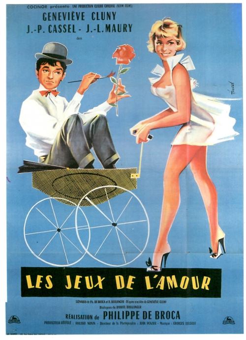 Les Jeux de l'amour - AFFICHE CINEMA ORIGINALE État correct - N/A reconditionné disponible sur Fnac