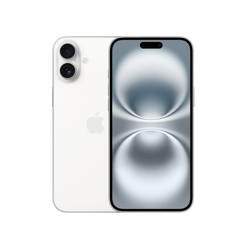 Apple iPhone 16 Plus 6,7"" 5G 256 Go Double SIM Blanc État correct - Apple reconditionné disponible sur Fnac