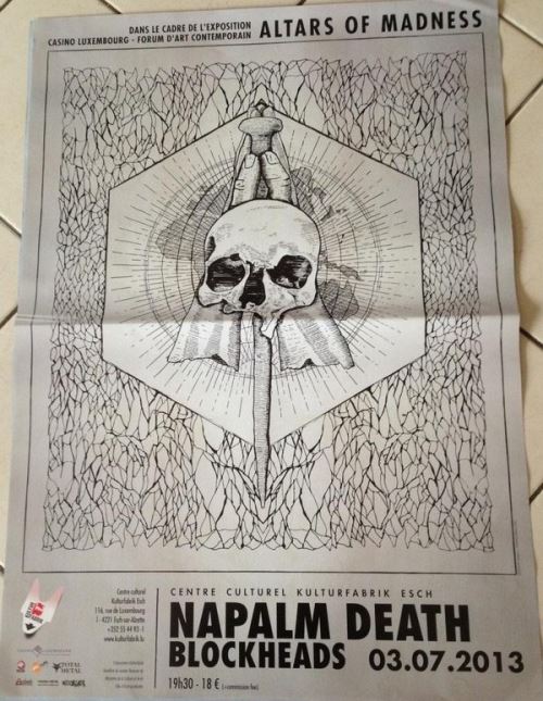 Napalm Death - 60x80 cm - AFFICHE / POSTER État correct - N/A reconditionné disponible sur Fnac