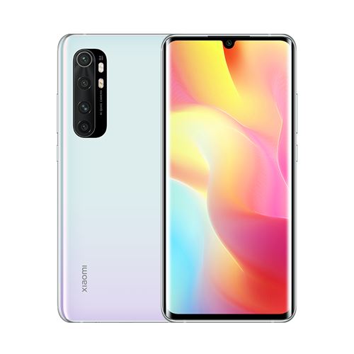 Xiaomi MI 10 Lite - 5G smartphone - double SIM - RAM 6 Go / Mémoire interne 64 Go - écran OEL - 6.57"" - 2400 x 1080 pixels - 4x caméras arrière 48 MP, 8 MP, 2 MP, 2 MP - front camera 16 MP - blanc État correct - Xiaomi reconditionné disponible sur Fnac