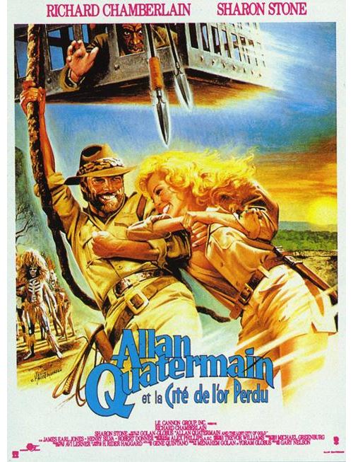 Allan Quatermain Et La Cité De L'Or Perdu AFFICHE CINEMA ORIGINALE État correct - N/A reconditionné disponible sur Fnac