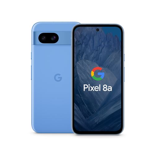 Smartphone Google Pixel 8a 5G Double Sim 128Go Bay Bleu État correct - Google reconditionné disponible sur Fnac