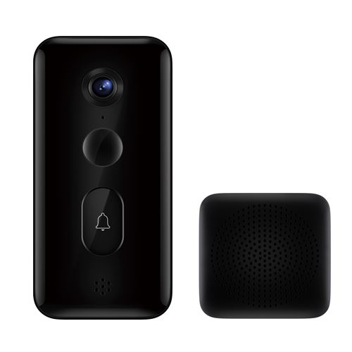 Visiophone Xiaomi Smart Doorbell 3 MJML06-FJ Noir État correct - Xiaomi reconditionné disponible sur Fnac