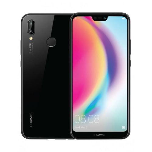 Smartphone Huawei Nova 3e 4Go/128Go Noir - Version Globale P20 lite État correct - Huawei reconditionné disponible sur Fnac