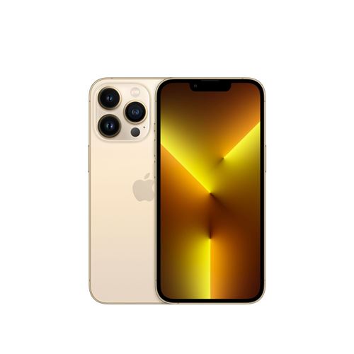 Apple iPhone 13 Pro 6,1"" 5G 128 Go Double SIM Or État correct - Apple reconditionné disponible sur Fnac