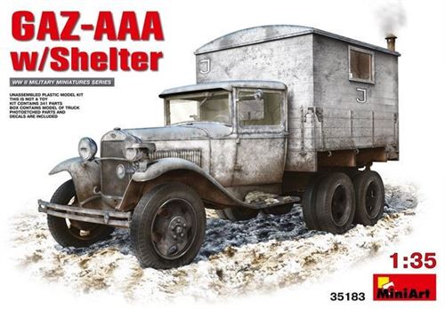 Acheter Gaz-aaa With Shelter - 1:35e - Miniart État correct - 71,65 € Gaz-aaa With Shelter - 1:35e - Miniart État correct - N/A reconditionné disponible sur Fnac