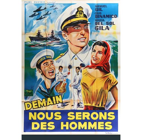 Demain Nous serons des Hommes AFFICHE CINEMA ORIGINALE État correct - N/A reconditionné disponible sur Fnac