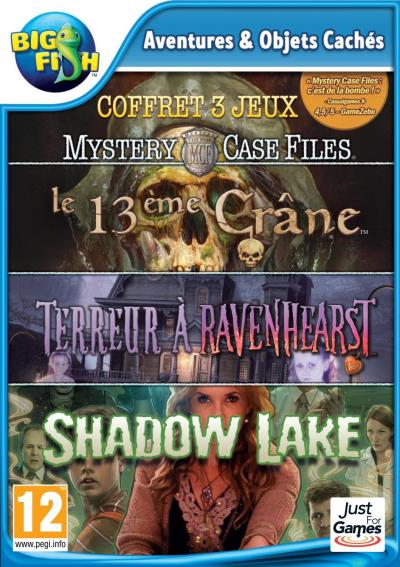 Mystery Case Files Coffret 3 jeux État correct - Just for Games reconditionné disponible sur Fnac