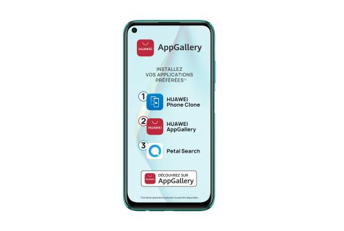 Smartphone Huawei P40 Lite Double SIM 128 Go Vert écrasé État correct - Huawei reconditionné disponible sur Fnac