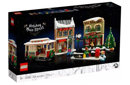 LEGO® Icons 10308 La grande rue décorée pour les fêtes État correct - N/A reconditionné disponible sur Fnac