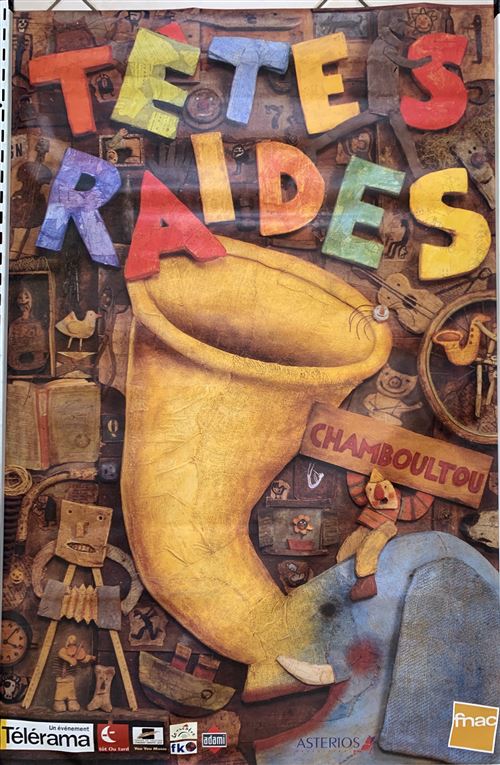 Acheter Têtes Raides - Chamboultou - 80x120cm - Affiche État correct - 20,99 € Têtes Raides - Chamboultou - 80x120cm - Affiche État correct - N/A reconditionné disponible sur Fnac