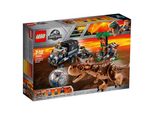 LEGO® Jurassic World™ 75929 Le Carnotaurus et la fuite en Gyrosphère État correct - Lego reconditionné disponible sur Fnac