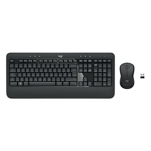 Ensemble clavier et souris sans fil Logitech MK540 Advanced Noir État correct - Logitech reconditionné disponible sur Fnac