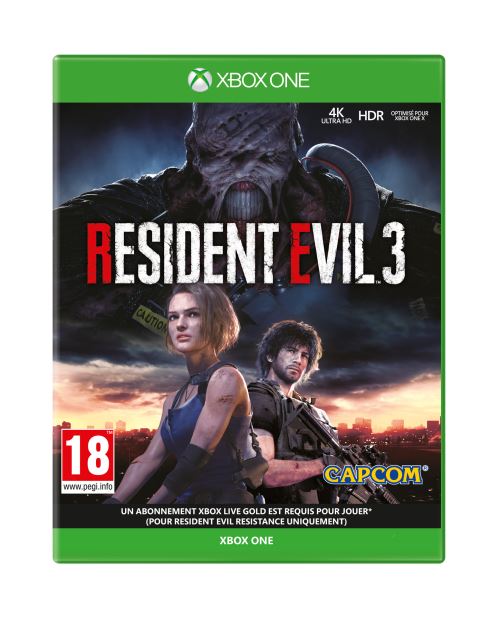 Acheter Resident Evil 3 Xbox One État correct - 60,95 € Resident Evil 3 Xbox One État correct - Capcom reconditionné disponible sur Fnac