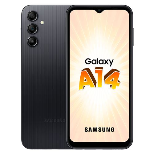 Smartphone Samsung Galaxy A14 6,6"" Nano SIM 64 Go Noir