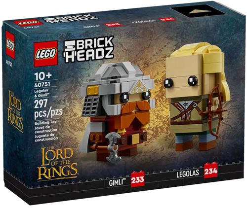 Acheter LEGO® BrickHeadz™ 40751 Legolas et Gimli État correct - 74,99 € LEGO® BrickHeadz™ 40751 Legolas et Gimli État correct - N/A reconditionné disponible sur Fnac