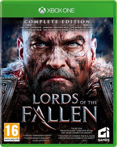 Acheter Lords of the Fallen Edition Complète Xbox One État correct - 13,78 € Lords of the Fallen Edition Complète Xbox One État correct - Koch Media reconditionné disponible sur Fnac