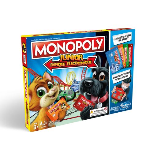 Acheter Jeu de société Hasbro Monopoly Junior Electronique État correct - 11,00 € Jeu de société Hasbro Monopoly Junior Electronique État correct - Hasbro reconditionné disponible sur Fnac