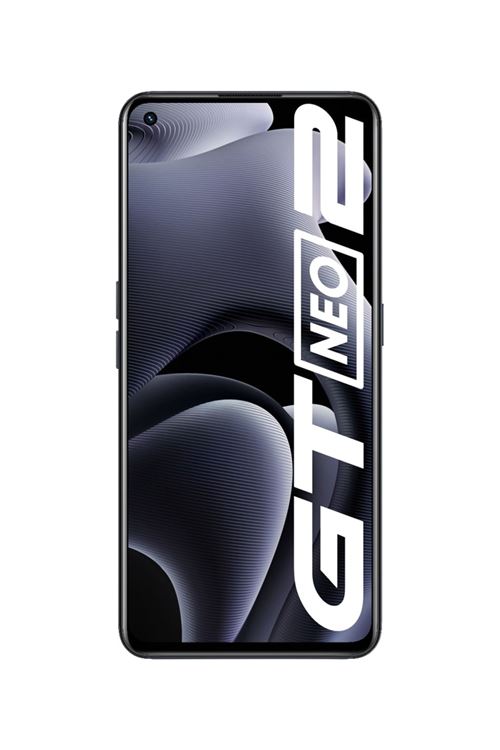 Smartphone Realme GT Neo2 6,62"" 5G 128 Go Double SIM Noir État correct - Realme reconditionné disponible sur Fnac