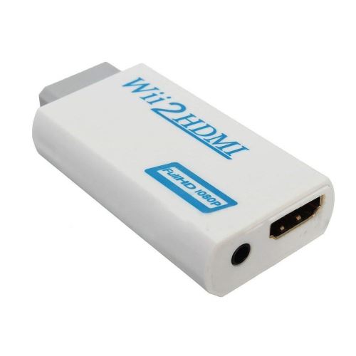 INECK® Wii vers HDMI Signal vidéo Convertisseur Adaptateur Full HD 1080p avec Audio Sortie jack 3,5 mm pour Nintendo WII Wii HDMI TV projecteur État correct - N/A reconditionné disponible sur Fnac