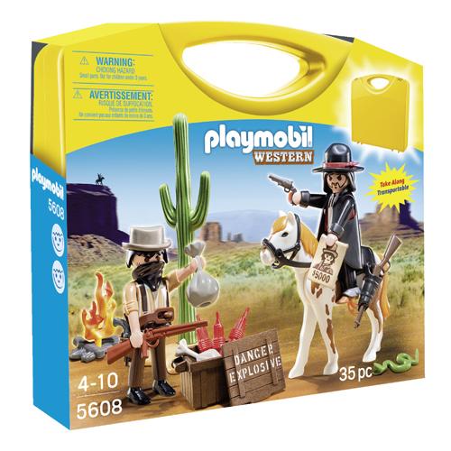 Playmobil 5608 Western Valisette Western  - Playmobil reconditionné disponible sur Fnac
