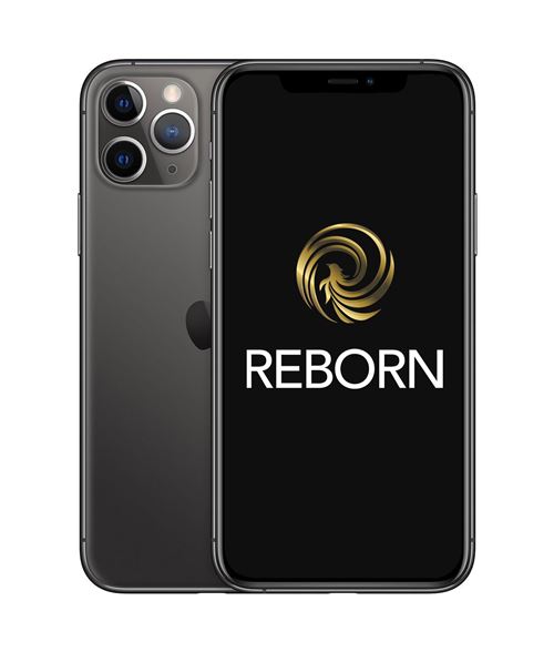 Apple iPhone 11 Pro 5,8"" 64 Go Double SIM Gris Sidéral Reconditionné Grade A Reborn État correct - N/A reconditionné disponible sur Fnac