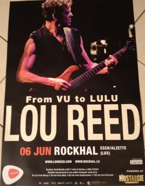 Lou Reed - 70x100 cm - AFFICHE / POSTER État correct - N/A reconditionné disponible sur Fnac