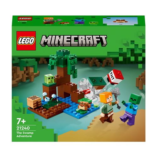 LEGO® Minecraft 21240 Aventures dans le marais État correct - LEGO Minecraft reconditionné disponible sur Fnac