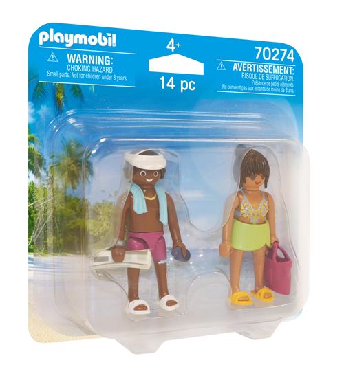 Playmobil Playmo Beach Hotel 70274 Couple de vacanciers État correct - Playmobil reconditionné disponible sur Fnac