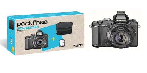 Pack Fnac Compact Olympus Stylus 1 + Etui + Carte Mémoire SDHC 8 Go État correct - Olympus reconditionné disponible sur Fnac