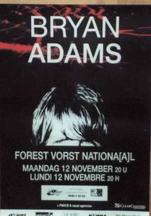 Adams Bryan - 70x100 cm - AFFICHE / POSTER État correct - N/A reconditionné disponible sur Fnac
