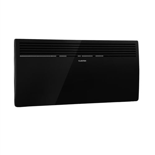 Radiateur à convection - Klarstein Hot Spot Slimcurve - Convecteur - 2000W - Minuteur - IP24 - Noir État correct - Klarstein reconditionné disponible sur Fnac