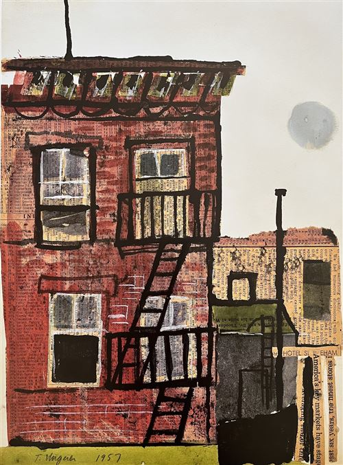 Affiche - Tomi Ungerer - America - 1957 - 50x62cm État correct - N/A reconditionné disponible sur Fnac