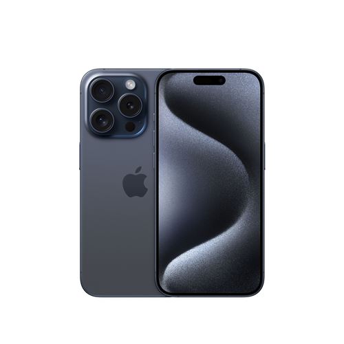 Apple iPhone 15 Pro 6,1"" 5G Double SIM 1 To Bleu Titanium État correct - Apple reconditionné disponible sur Fnac