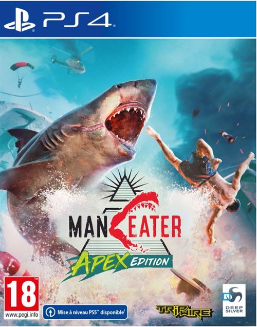 Maneater Apex Edition PS4 - État correct Koch Media sur Fnac