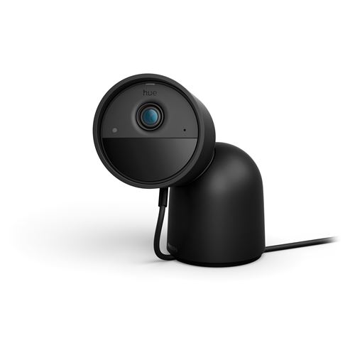Caméra de surveillance Philips Hue Secure intérieur avec support de bureau Noir État correct - Philips Hue reconditionné disponible sur Fnac