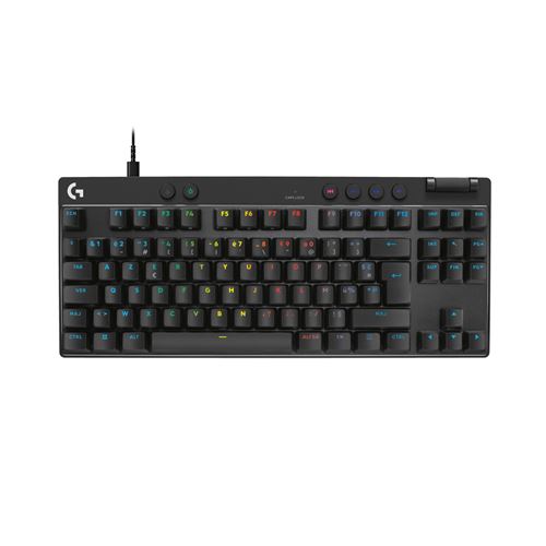 Acheter Clavier gaming filaire Azerty Logitech PRO X TKL Rapid sans pavé numérique Noir État correct - 125,99 € Clavier gaming filaire Azerty Logitech PRO X TKL Rapid sans pavé numérique Noir État correct - Logitech reconditionné disponible sur Fnac