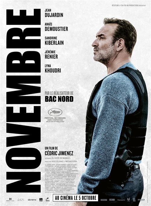 Affiche de Cinéma Originale - Novembre - 2022 - Jean Dujardin - 120x160cm État correct - N/A reconditionné disponible sur Fnac