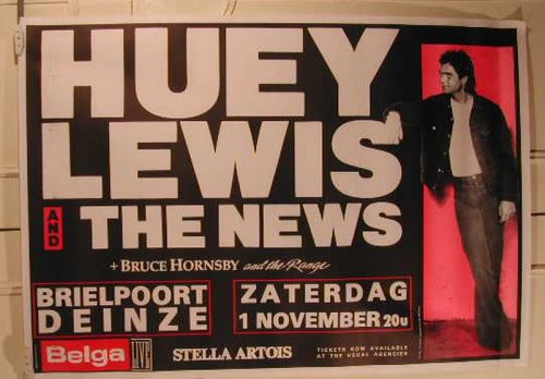 Huey Lewis & The News - 70x100 cm - AFFICHE / POSTER État correct - N/A reconditionné disponible sur Fnac