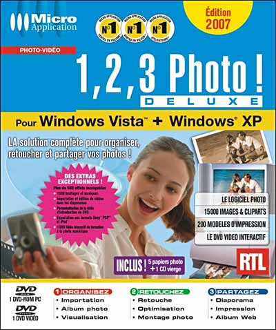 1 2 3 Photo E État correct - Avanquest reconditionné disponible sur Fnac