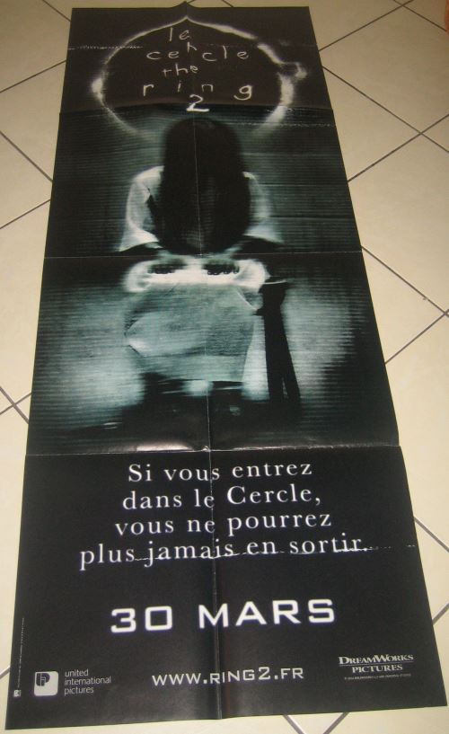 Le Cercle The Ring AFFICHE CINEMA ORIGINALE État correct - N/A reconditionné disponible sur Fnac