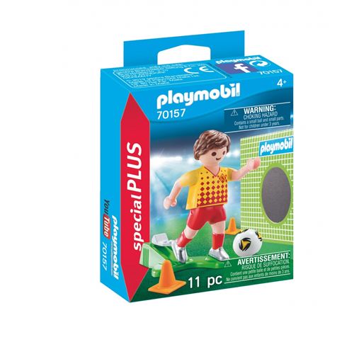 Acheter Playmobil Special Plus 70157 Joueur de foot et but État correct - 17,63 € Playmobil Special Plus 70157 Joueur de foot et but État correct - Playmobil reconditionné disponible sur Fnac