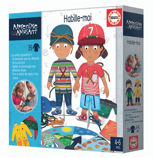 Jeu couleur et forme Educa Habille-Moi État correct - N/A reconditionné disponible sur Fnac