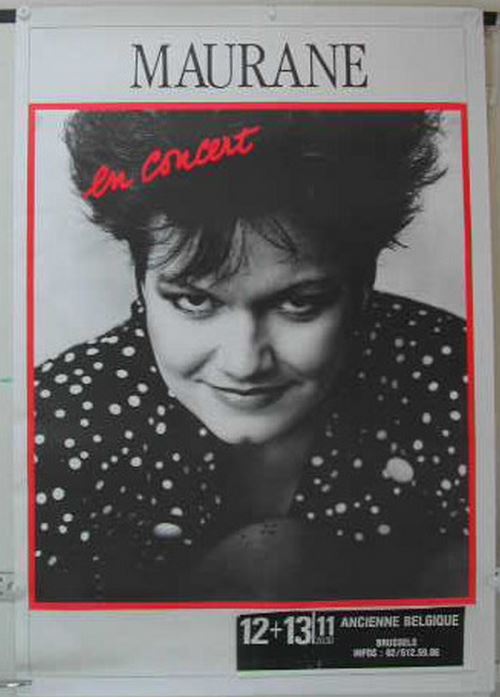 Maurane - 70x100 cm - AFFICHE / POSTER État correct - N/A reconditionné disponible sur Fnac