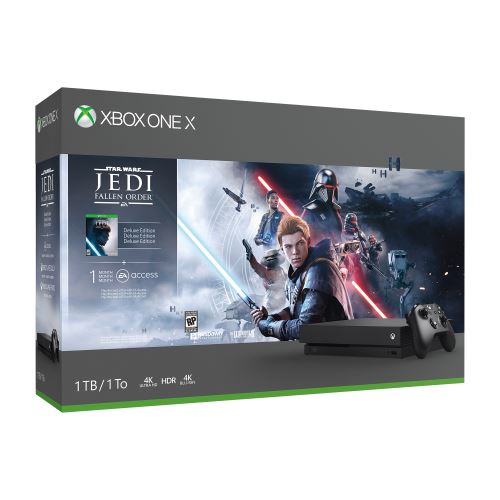 Pack Xbox One X 1 To + Star Wars Jedi: Fallen Order État correct - Microsoft reconditionné disponible sur Fnac
