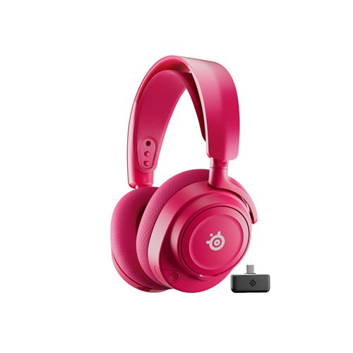 Casque gaming sans fil SteelSeries Arctis Nova 7P Wireless Gen 2 Magenta pour Playstation État correct - SteelSeries reconditionné disponible sur Fnac