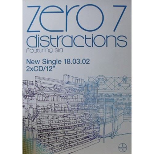 Zero 7 - 51x76 cm - AFFICHE / POSTER État correct - N/A reconditionné disponible sur Fnac