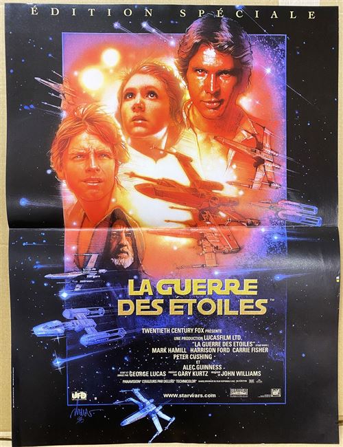 Acheter Affiche de Cinéma Originale - La Guerre des étoiles - 1996 - Edition Spéciale - 40x60cm État correct - 29,99 € Affiche de Cinéma Originale - La Guerre des étoiles - 1996 - Edition Spéciale - 40x60cm État correct - N/A reconditionné disponible sur Fnac