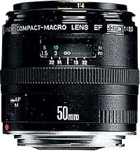 Objectif reflex Canon EF 50 mm f/2.5 Macro État correct - Canon reconditionné disponible sur Fnac